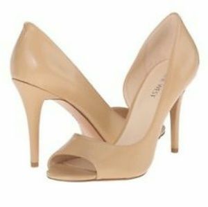 Nine west nude heels